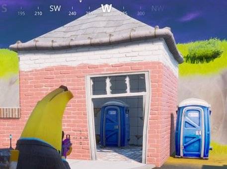 Beta Shadow Safe House is located near a gas station