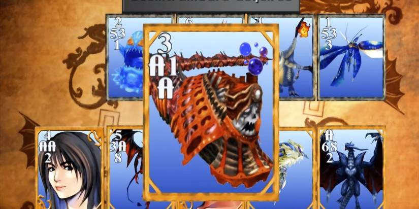 ff8 rare cards Final Fantasy VIII Side Quests: Rare Card Locations (Triple Triad)