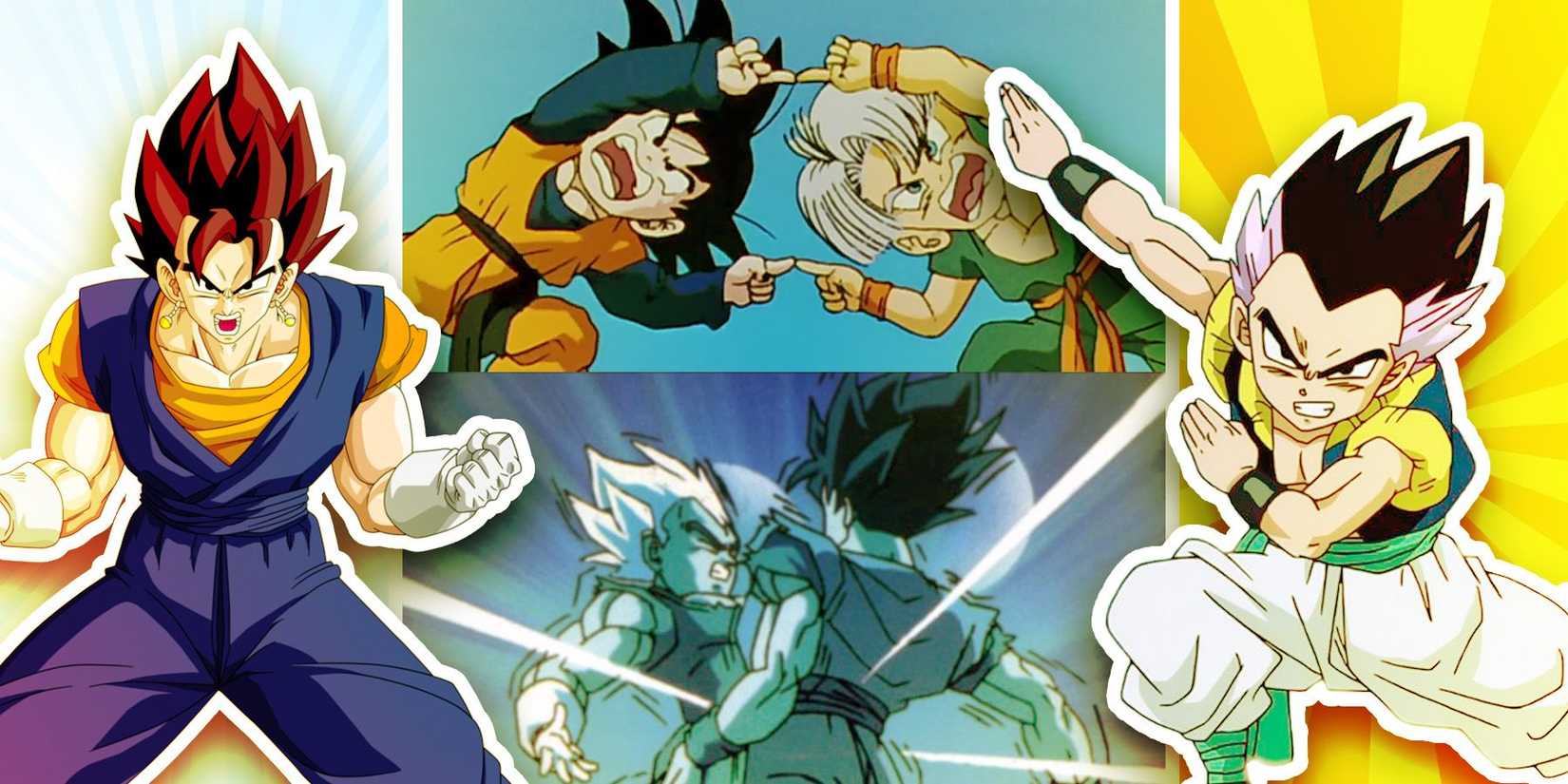 Dragon Ball Z Fusions Gotenks and Vegito, Fusion dance and potara header image