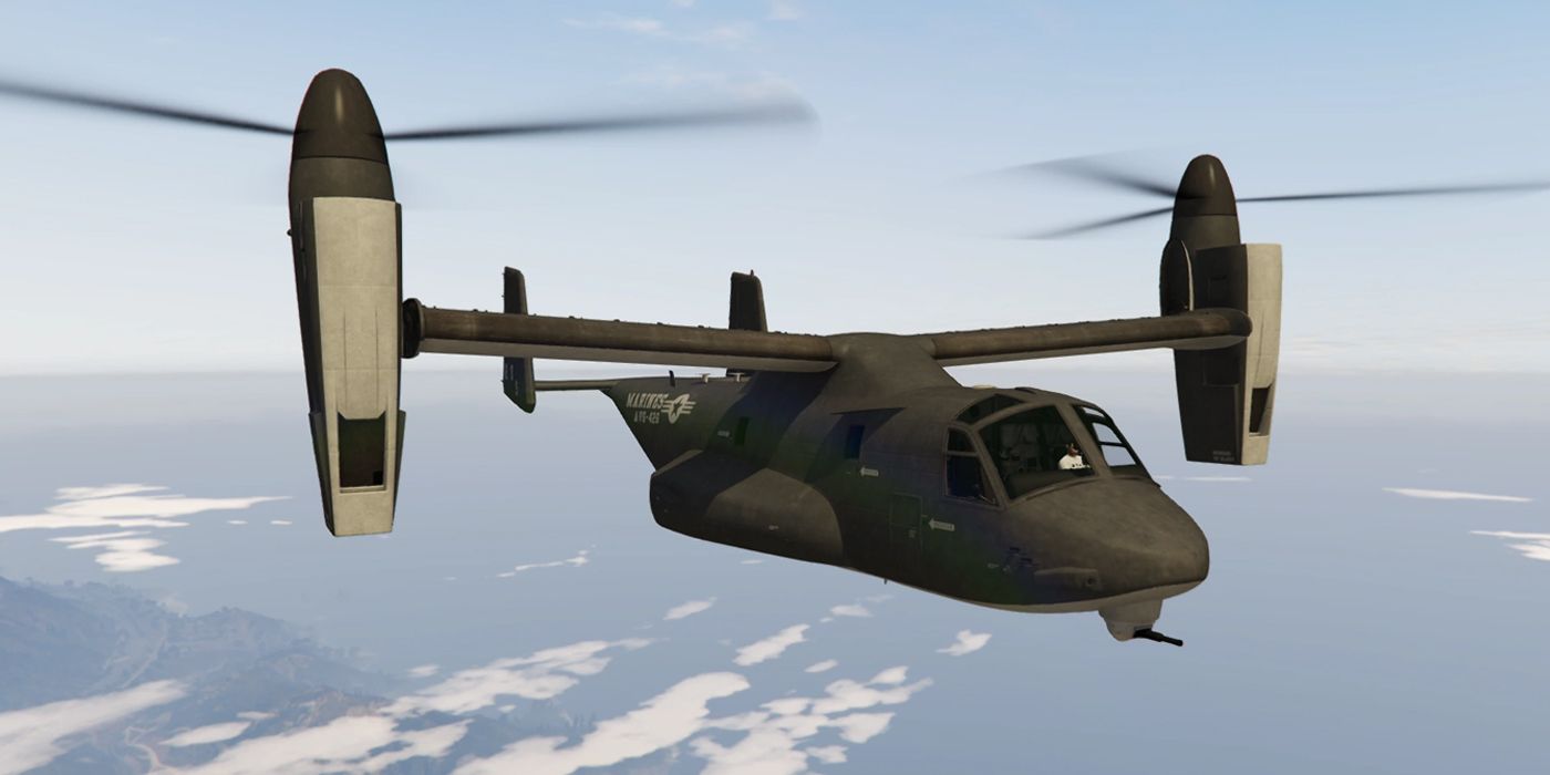 Mammoth Avenger flying in Grand Theft Auto 5