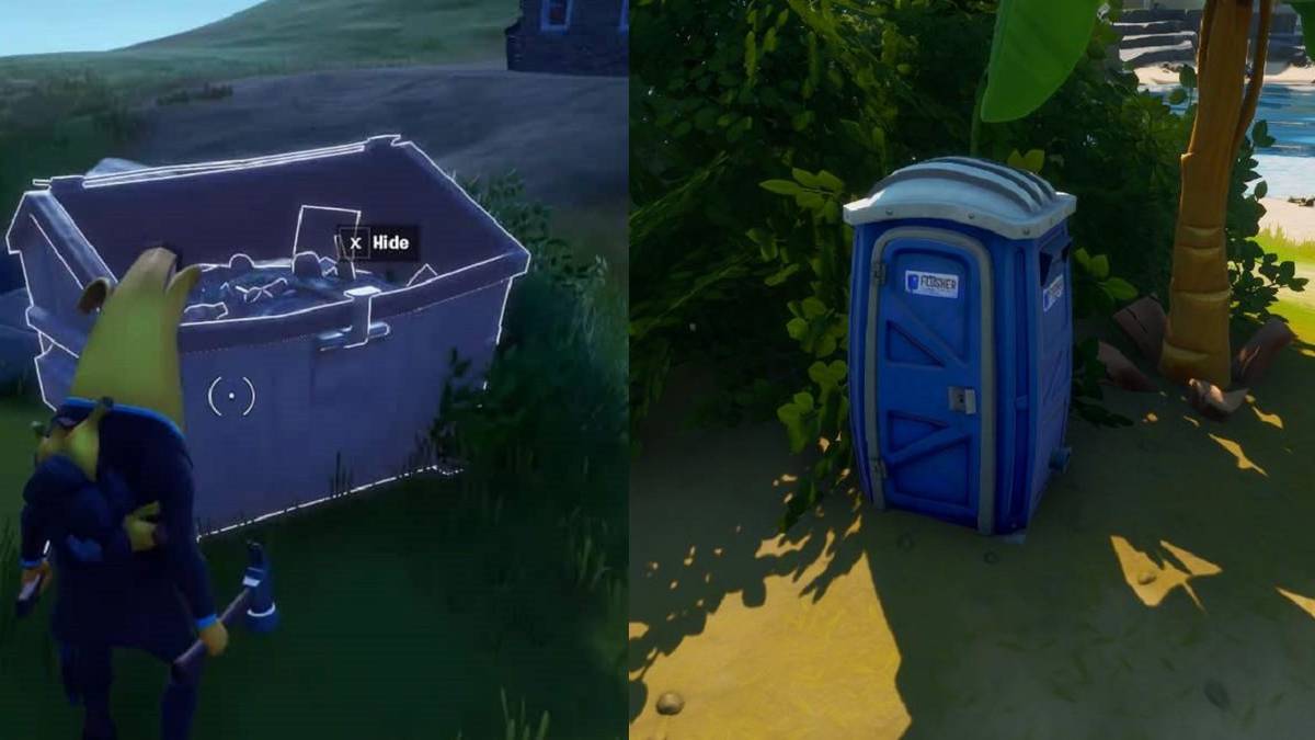 The Locations of some of the Fortnite Secret Passages