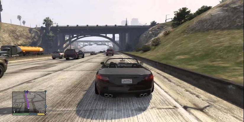GTA V driving