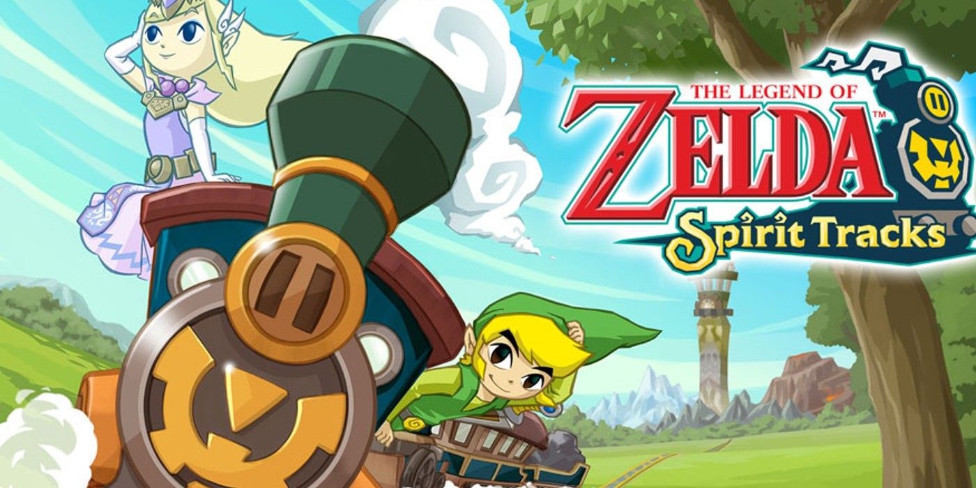 Legend of Zelda Spirit Tracks promo art