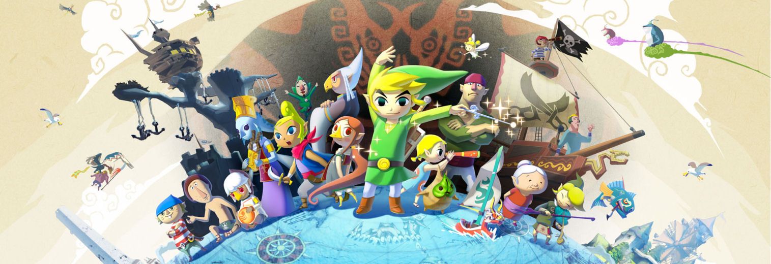 legend of zelda wind waker great sea characters