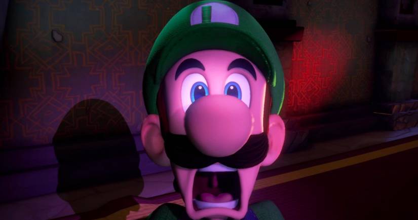 Luigi screaming