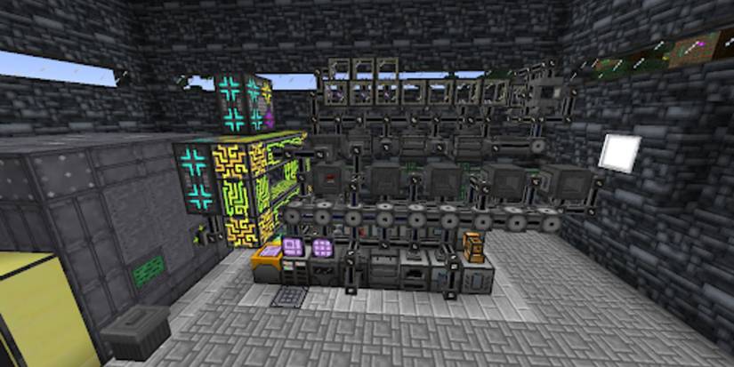 Minecraft Applies Energistics 2 mod build