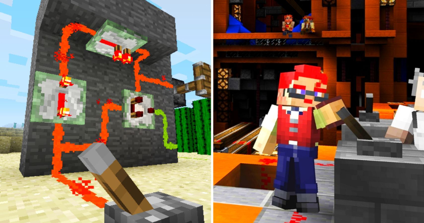 Minecraft 15 Insanely Useful Redstone Contraptions