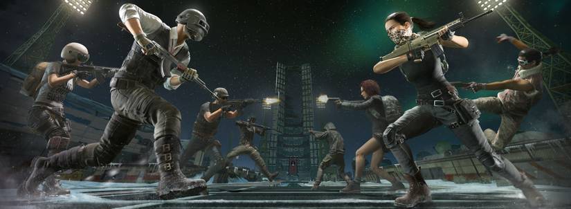 pubg, promo art, team deathmatch, 8v8