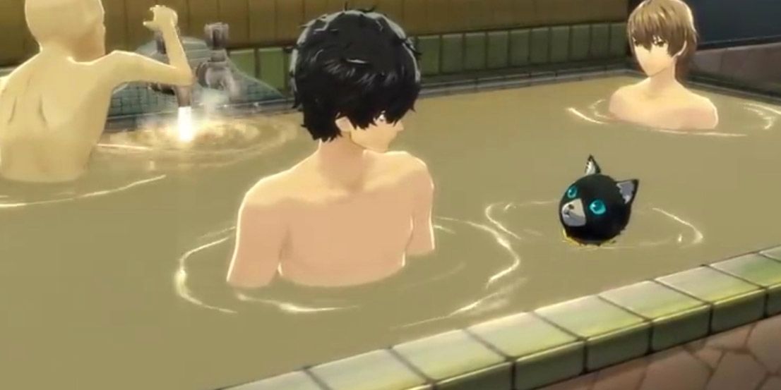 Bathhouse in Persona 5