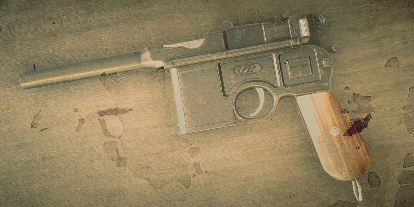 Red Dead Online Mauser Pistol Being Upgraded