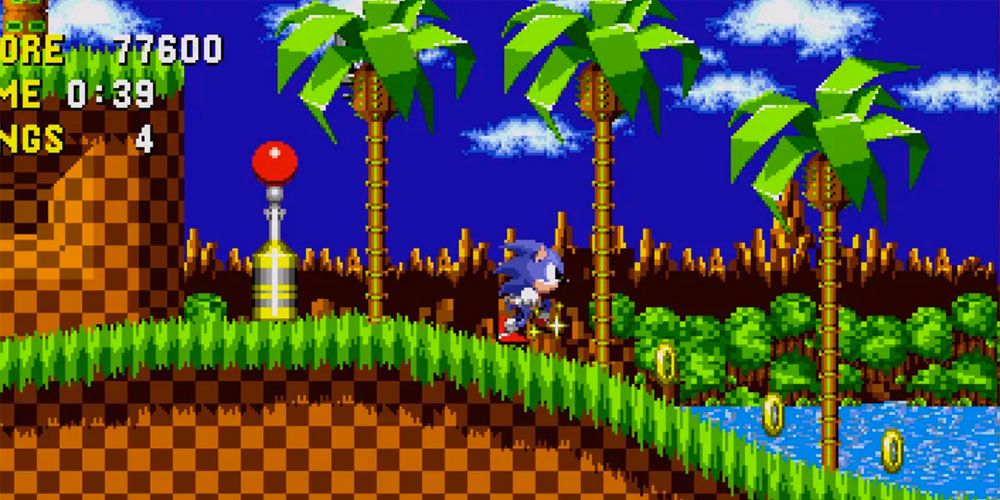 Sonic The Hedgehog Sega Genesis Running