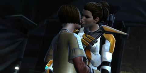 Star Wars The Old Republic Romance scene
