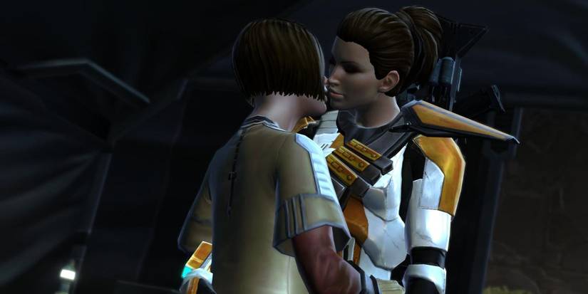 Star Wars The Old Republic Romance scene
