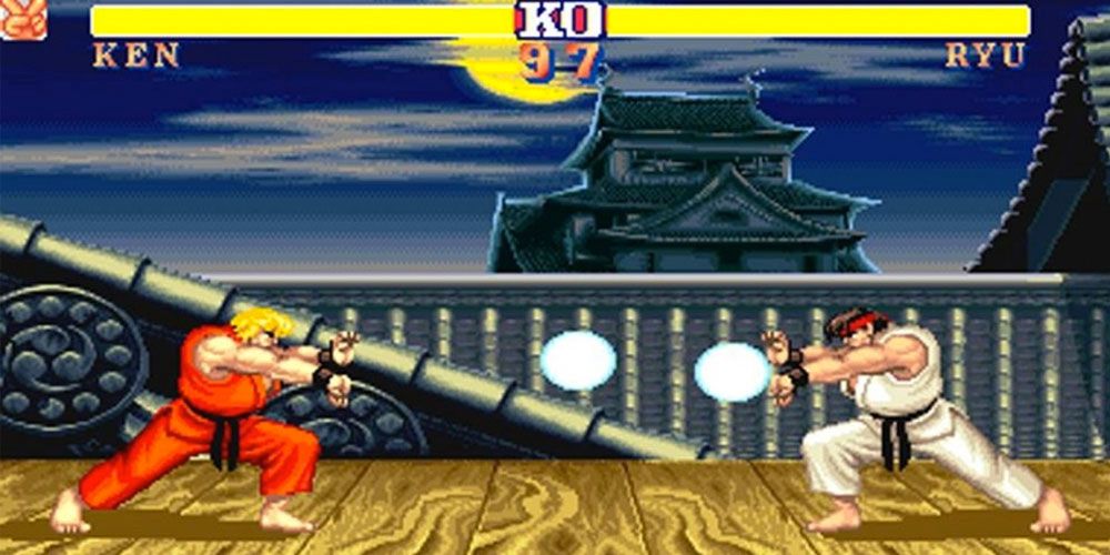 Street Fighter II Ryu vs Ken
