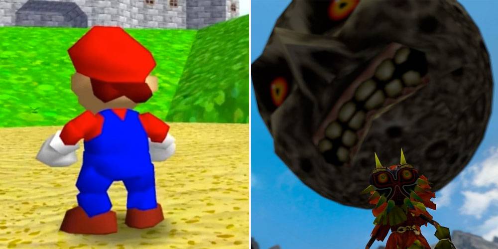 Super Mario 64 and Majora's Mask
