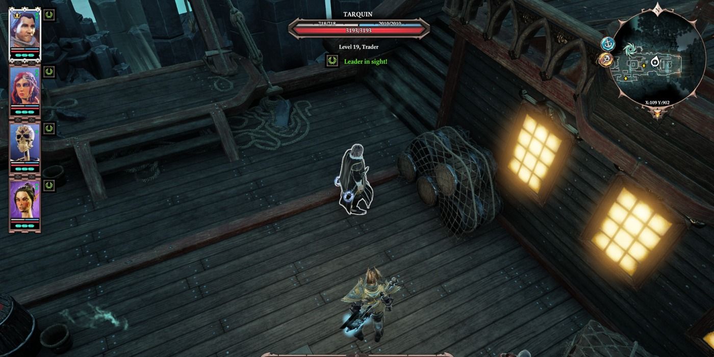image of Tarquin on the Lady Vengeance in Divinity: Original Sin II