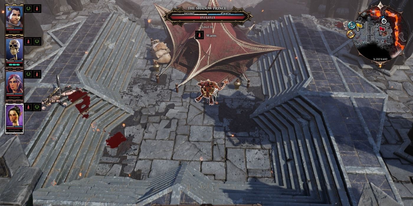 image of the Shadow Prince's camp in Divinity: Original Sin II