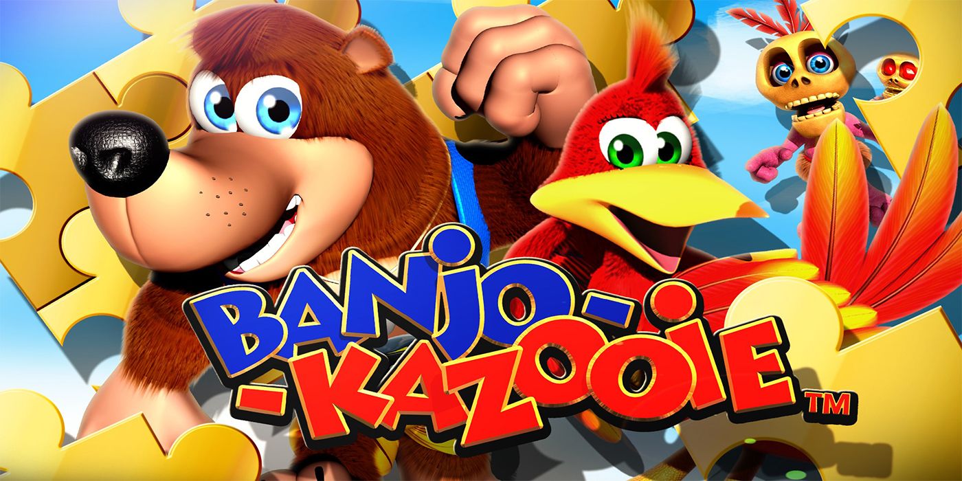 Banjo Kazooie title art