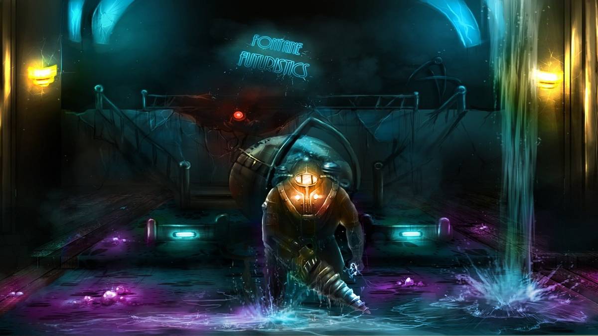 bioshock subject delta in fontaine futuristics