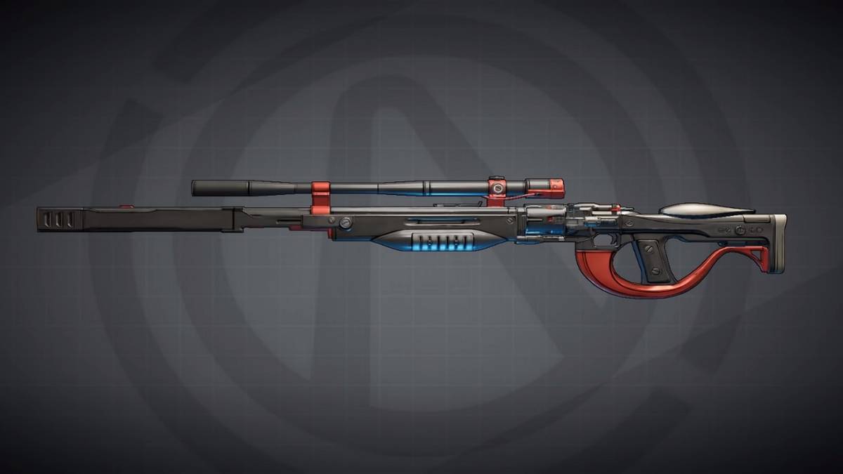 Borderlands 3 wedding invitation sniper rifle
