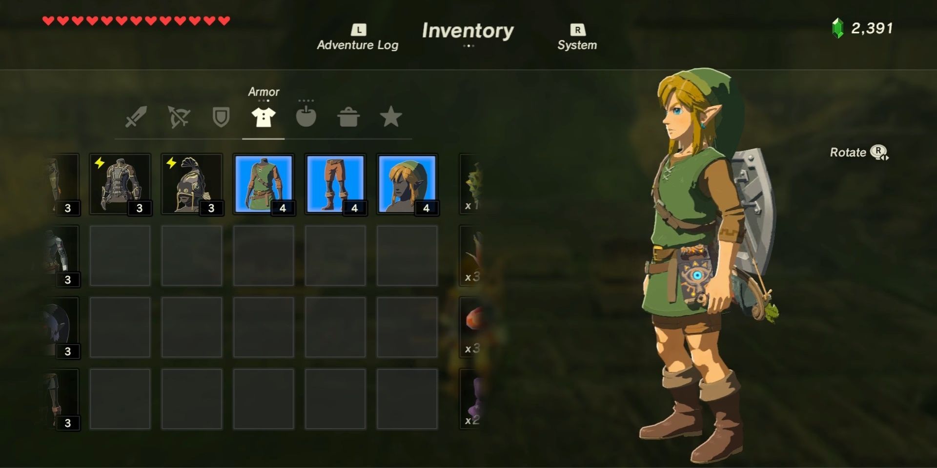 Armor Of The Wild Zelda BOTW