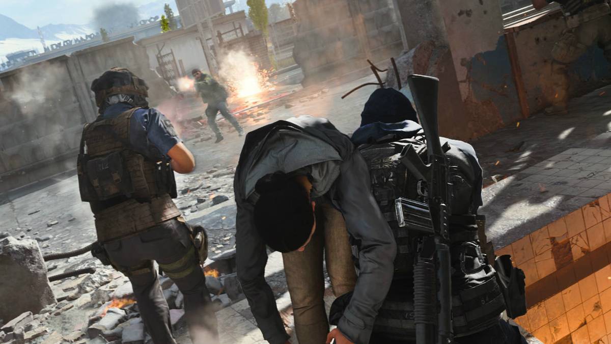 call of duty modern warfare ground war