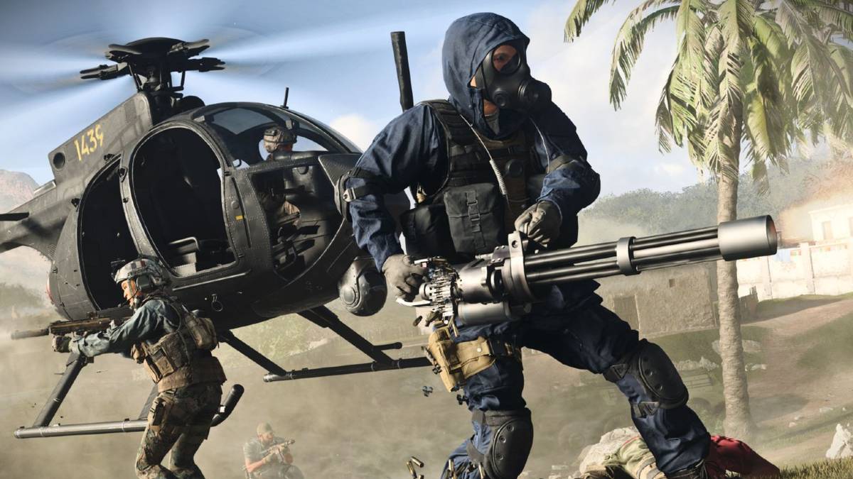 call of duty modern warfare helicopter shootout