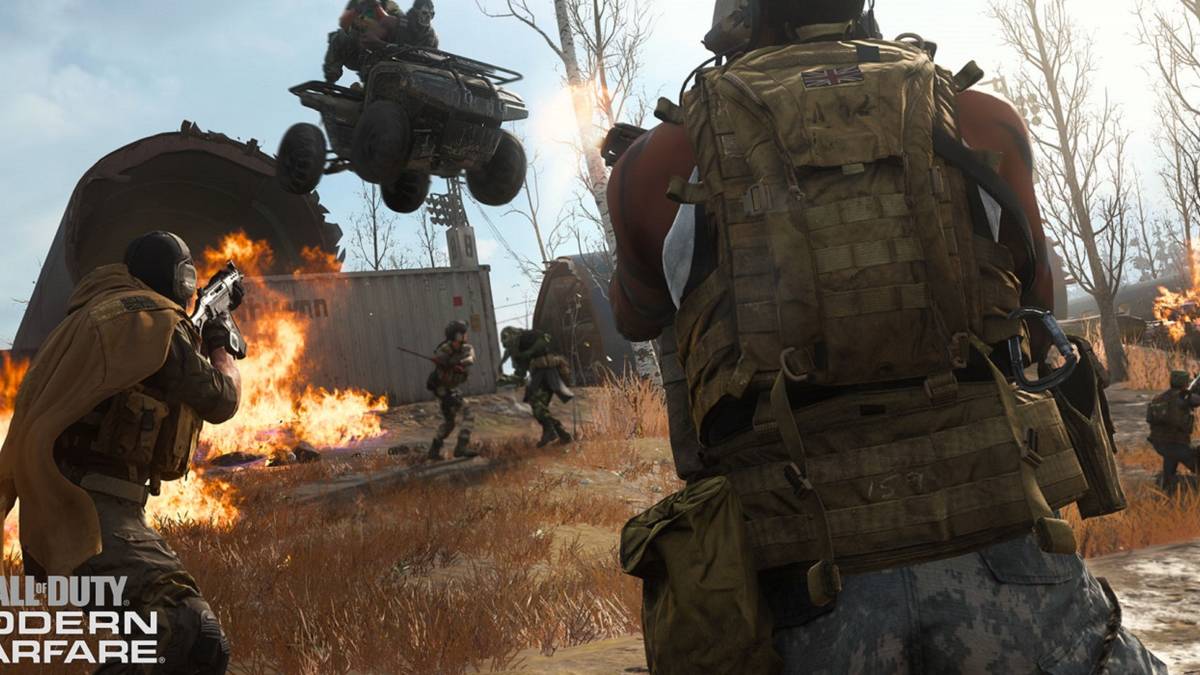 call of duty modern warfare infantry ground war boneyard