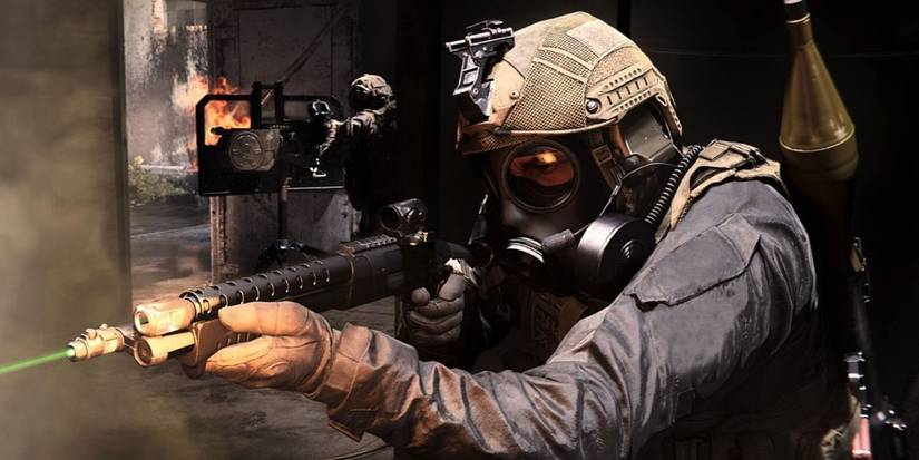 call of duty modern warfare laser sight