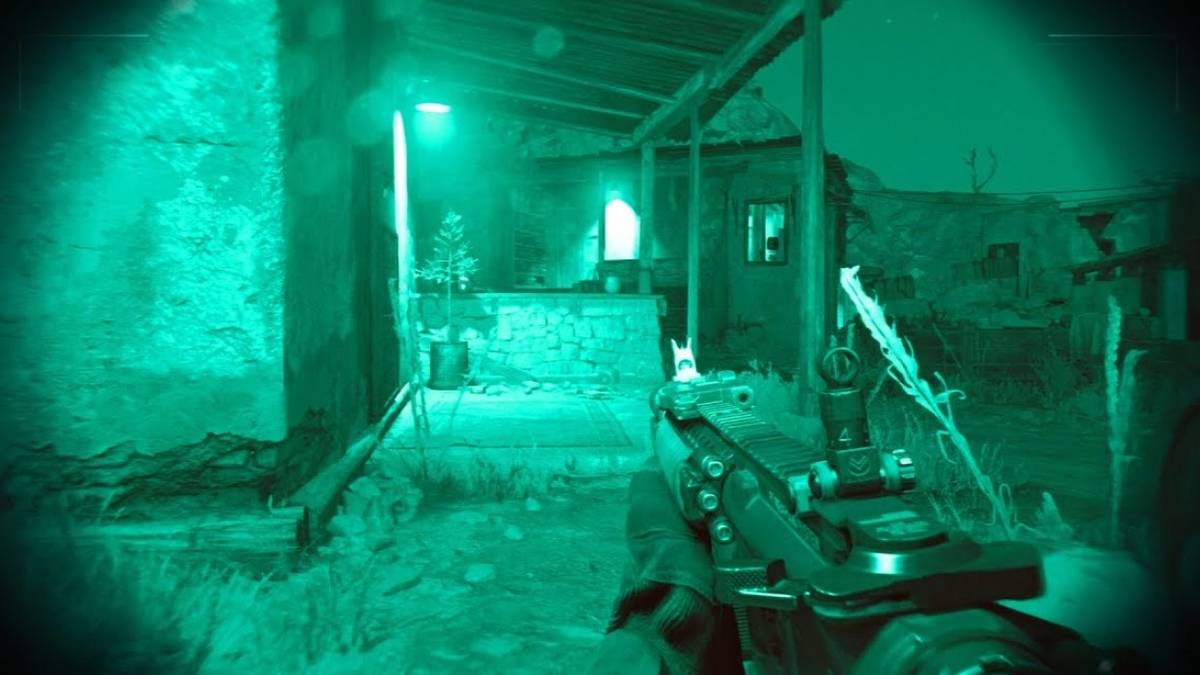 modern warfare night vision