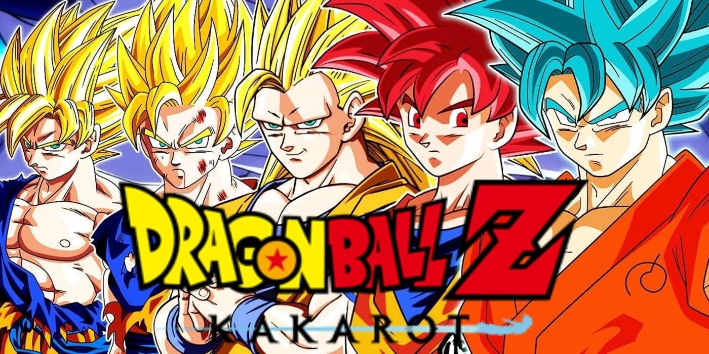 Dragon Ball Z: Kakarot forms Goku Super Saiyan God Blue Header Image DBZ: K DLC