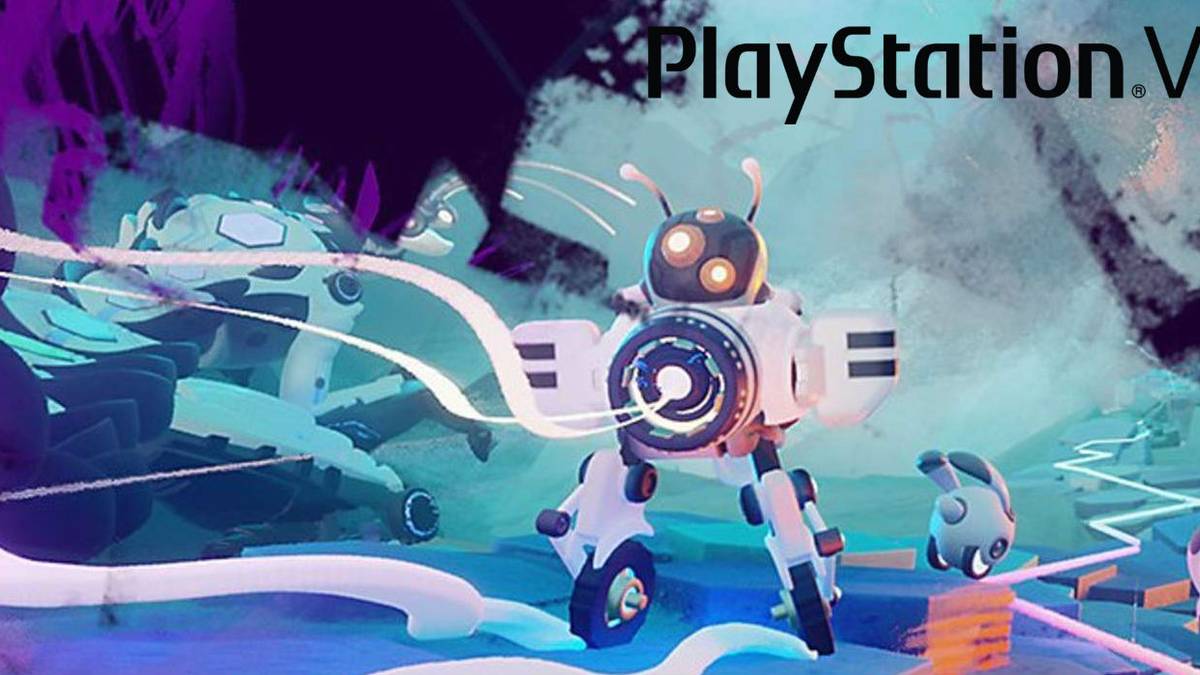 dreams ps4 game promo art, PSVR logo overlay