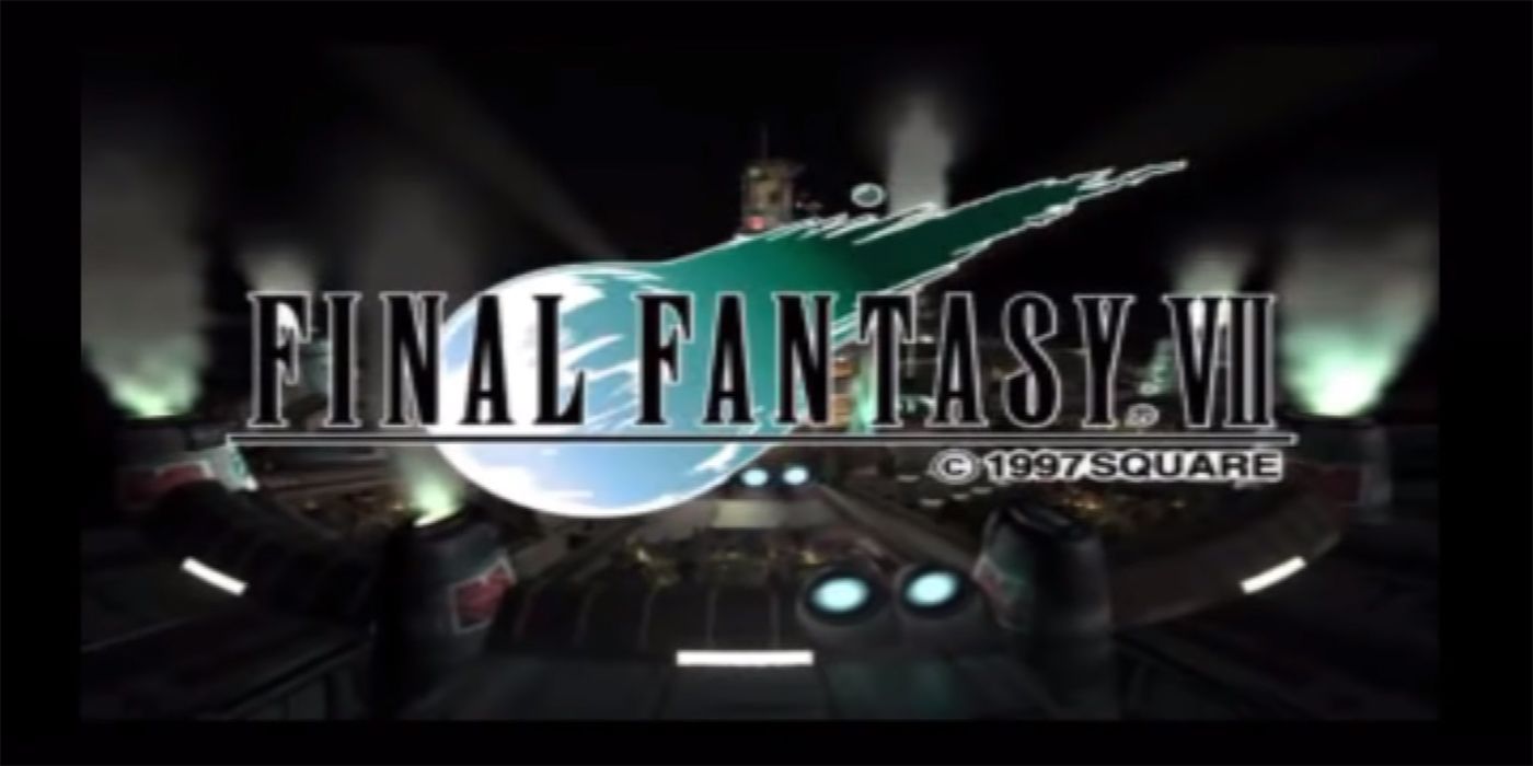 Final Fantasy 7 FF7 original opening movie cinematic title card