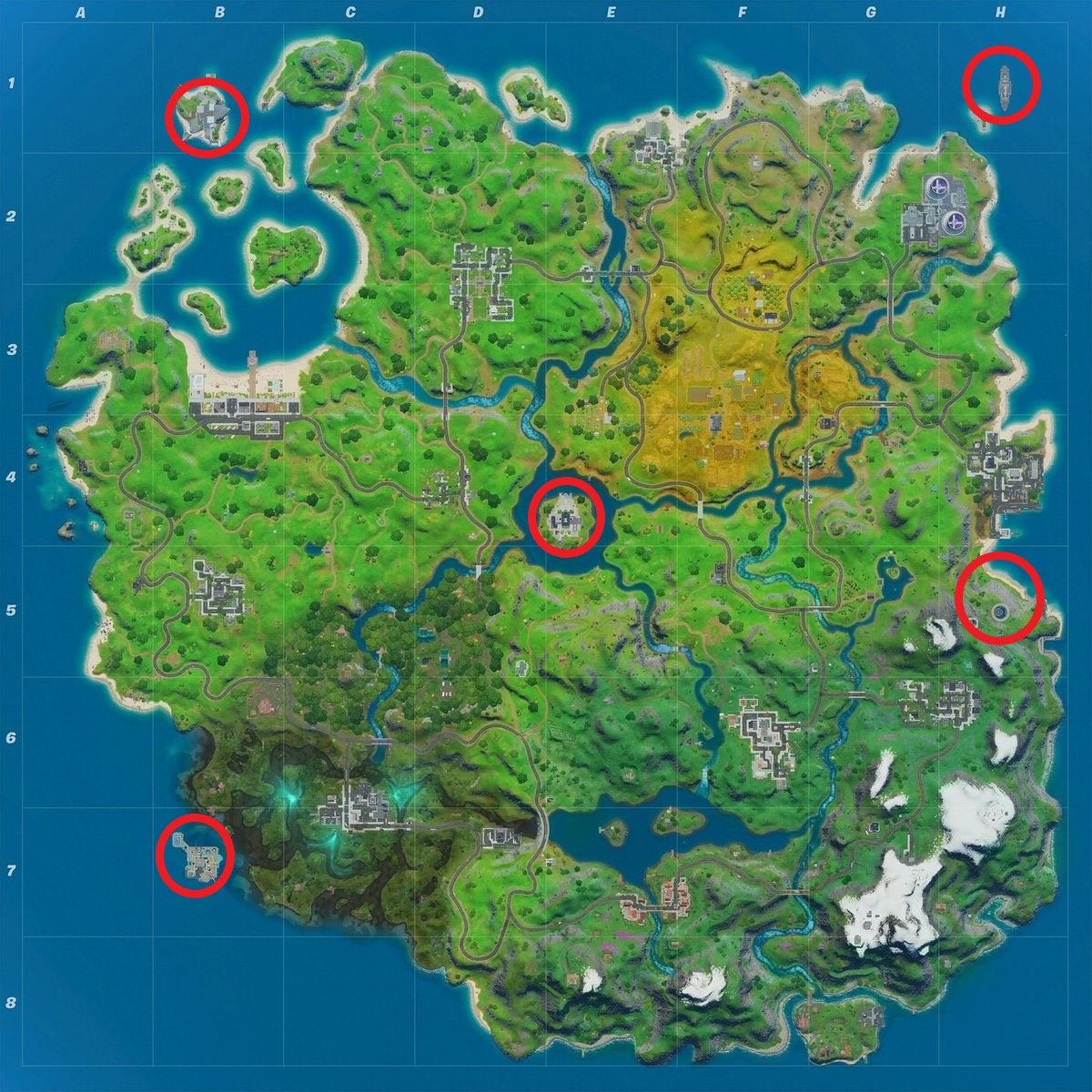 Fortnite Villain Lair Map