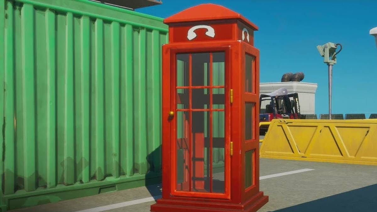 fortnite phone booth
