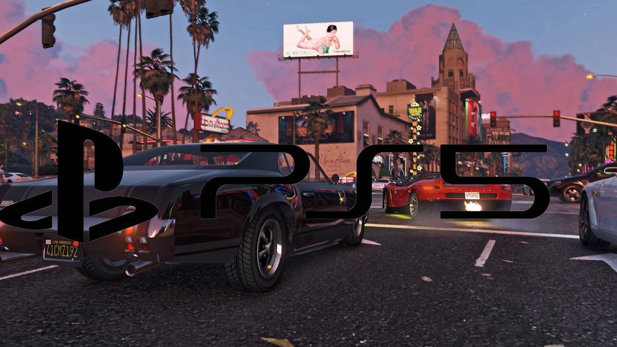 grand theft auto ps5 logo