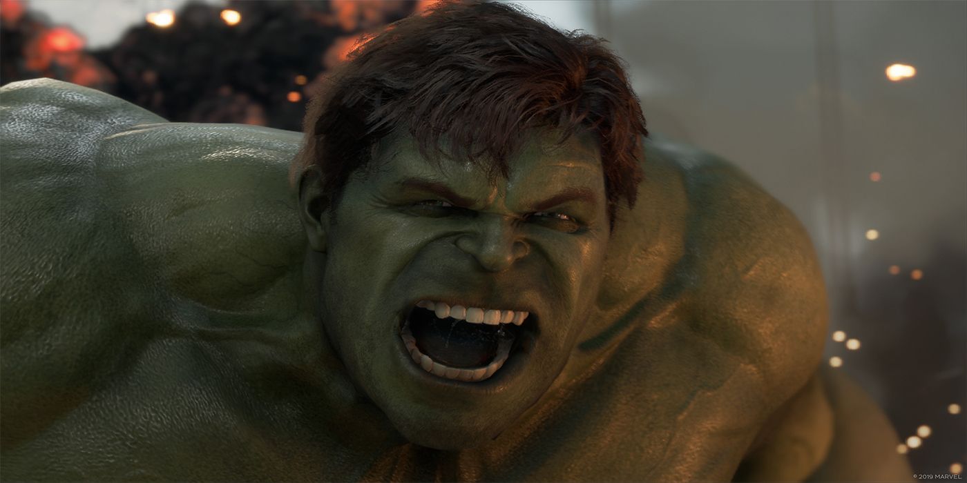 Hulk yell