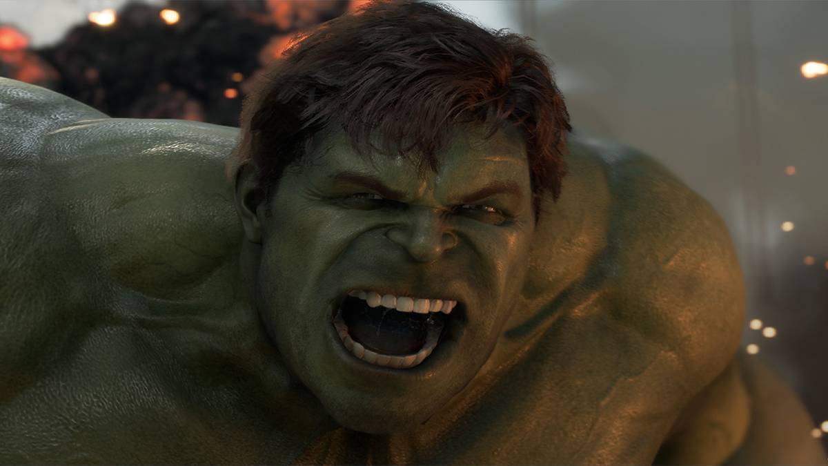 Hulk yell