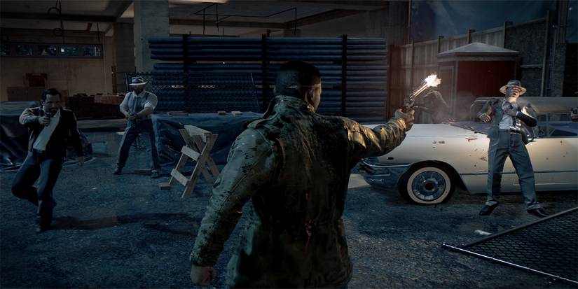 Mafia 3 Lincoln Clay shooting screenshot