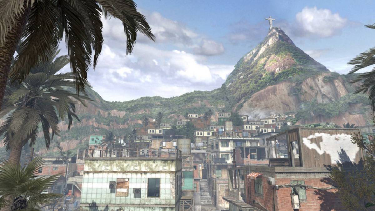 call of duty modern warfare favela map