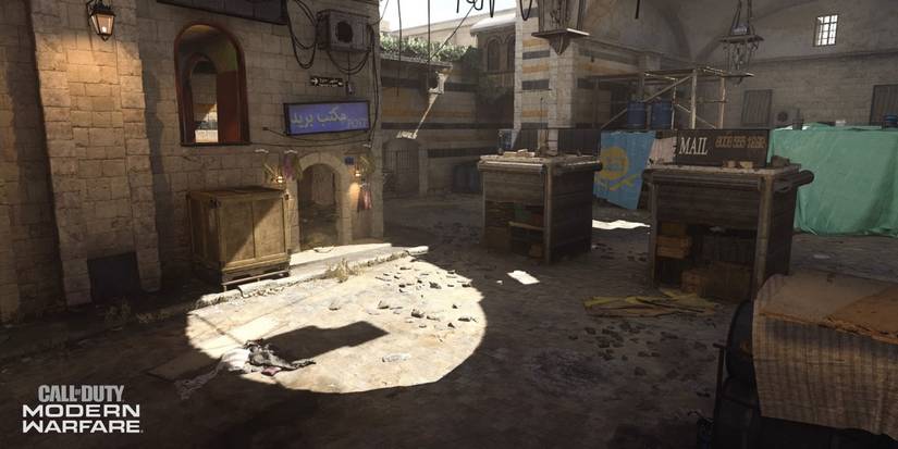 call of duty modern warfare season 2 bazaar gunfight map