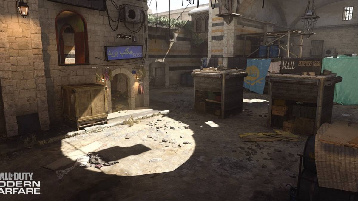 call of duty modern warfare season 2 bazaar gunfight map