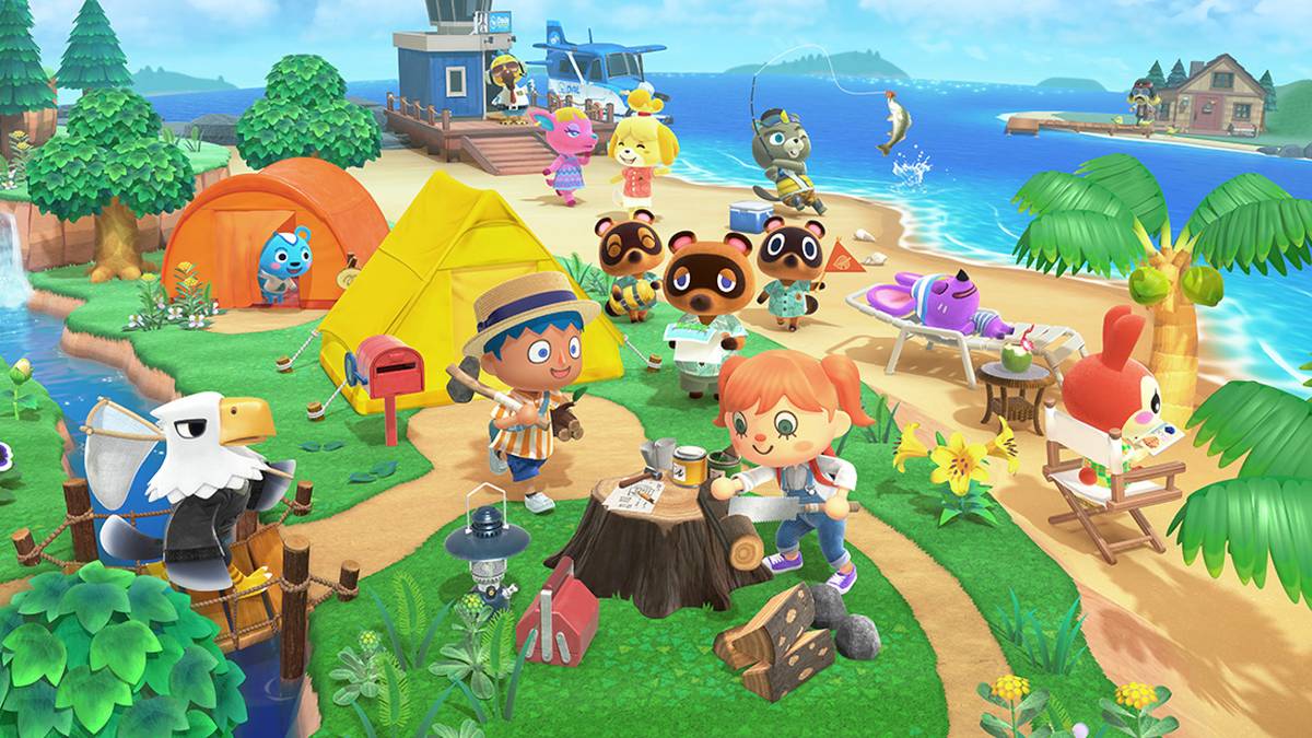 animal crossing new horizons keyart
