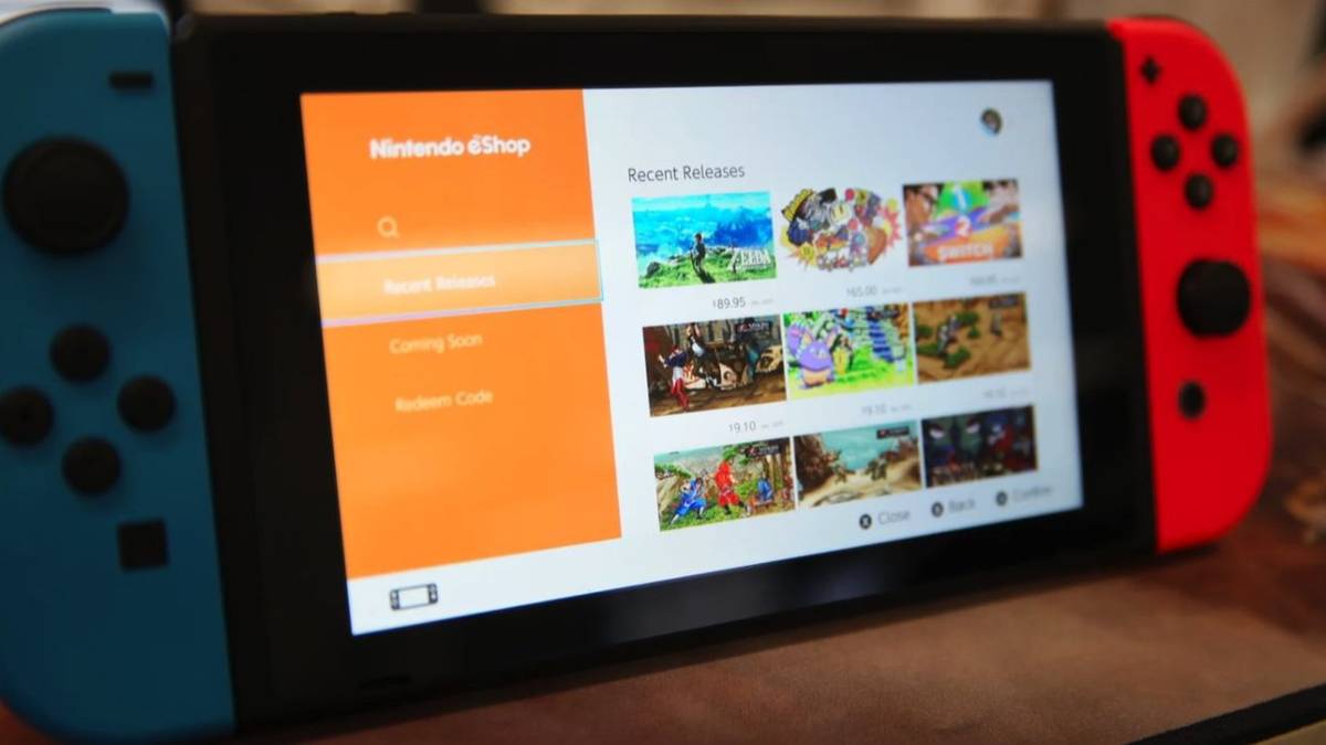 nintendo switch nintendo eshop zelda