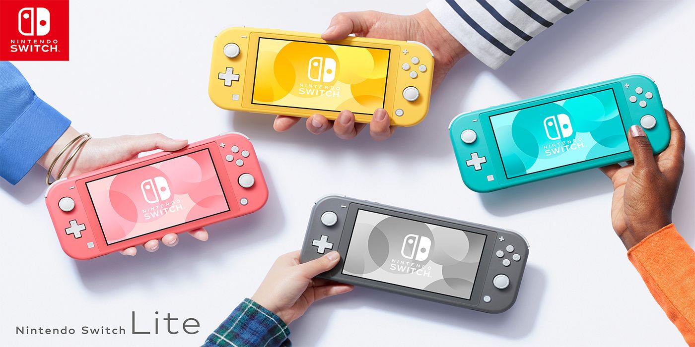 Nintendo Switch Lite colors and coral