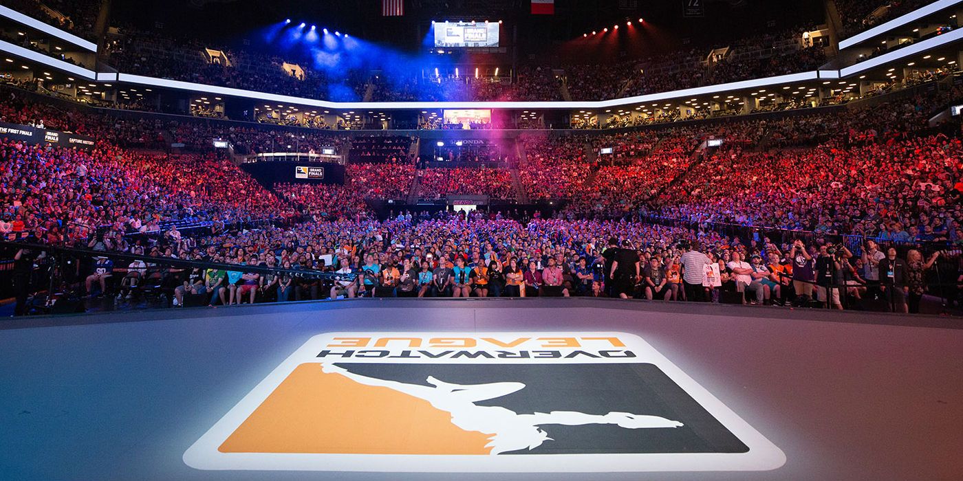 overwatch league, owl 2019 crowd, stage