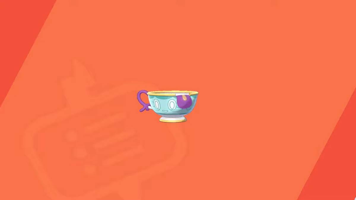 pokemon sword and shield ingame model of sinistea