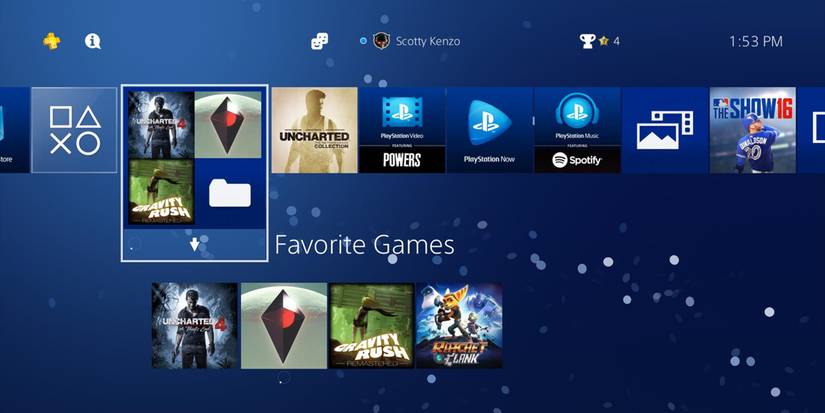 ps4 ui