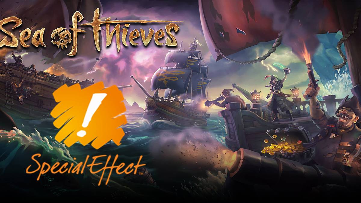 Sea of Thievees with Special Effect Charity logo