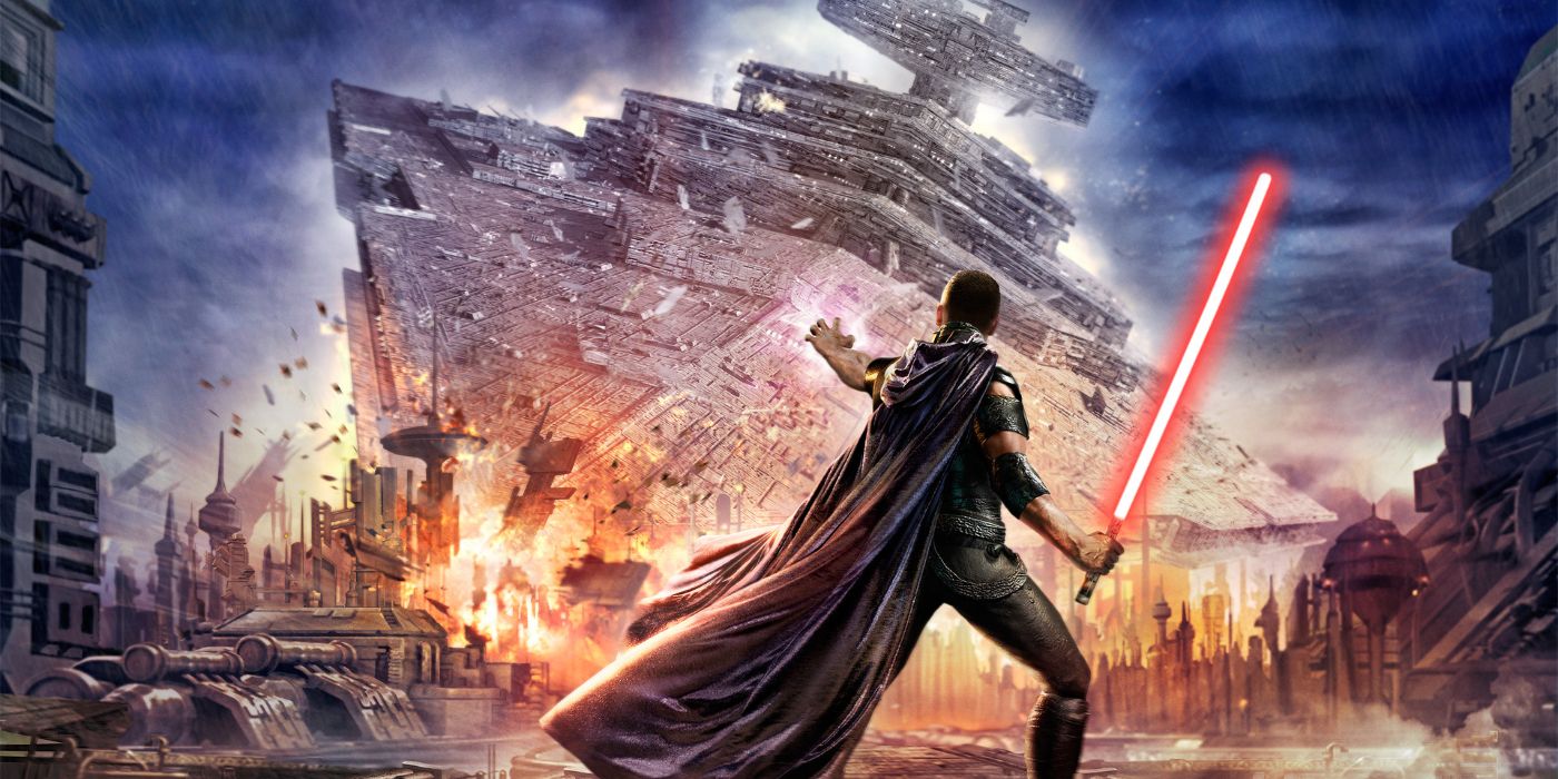 Starkiller could take out spaceships with his Force powers
